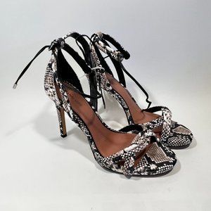 EUC Gianni Bini Abbrie Snake Print Heels - Womens 9.5